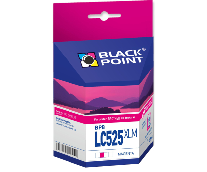 Tusz Black Point Tusz BPBLC525XLM Zamiennik Brother LC525XLM
